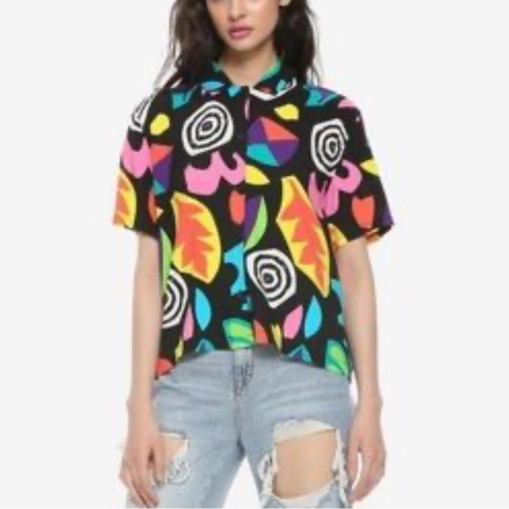 Stranger Things Button Up Shirt